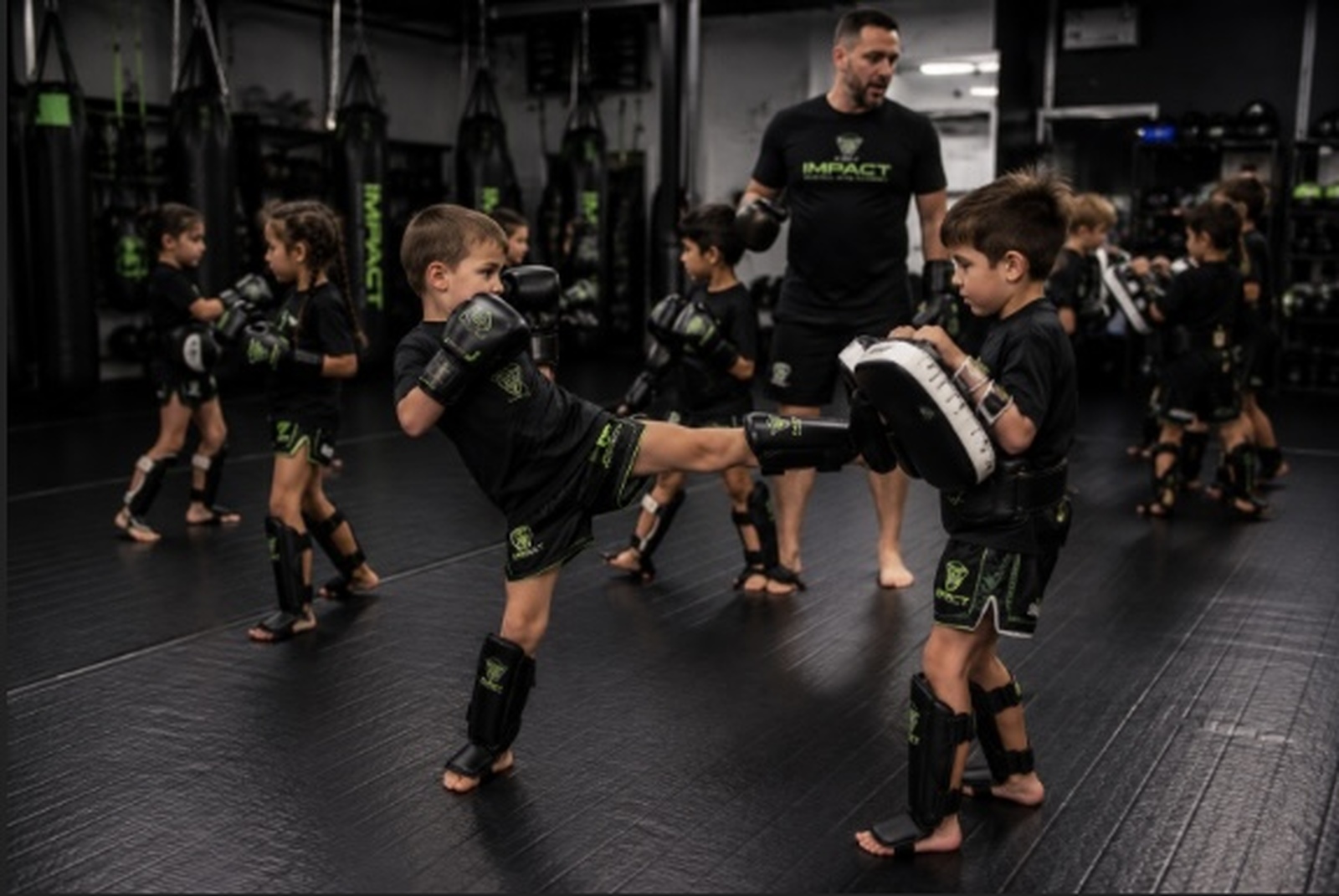 Young Titans class at Impact